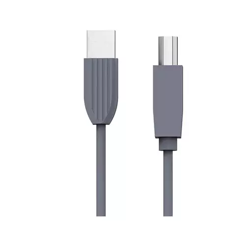 Yuanxin USB Type-A Male to Type-B Male Grey Printer 3 Meter Cable-2