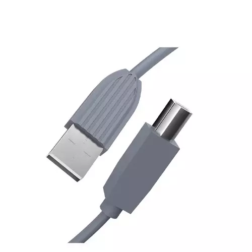 Yuanxin USB Type-A Male to Type-B Male Grey Printer Cable-gallery-2