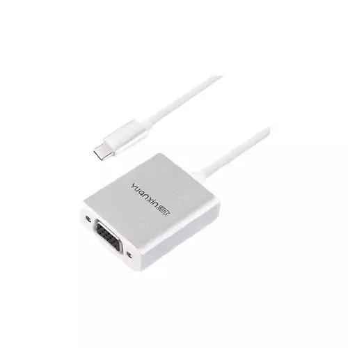 Yuanxin X-3212 VGA Type-C Male to Female Converter
