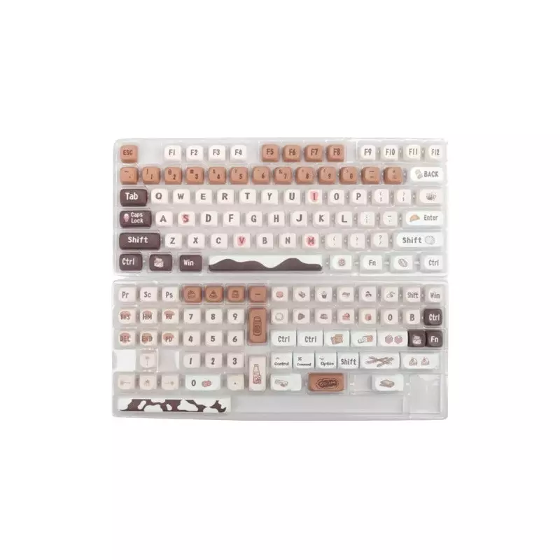 YUNZII Chocolate Keycap Set - 1