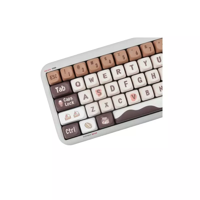 YUNZII Chocolate Keycap Set - 2