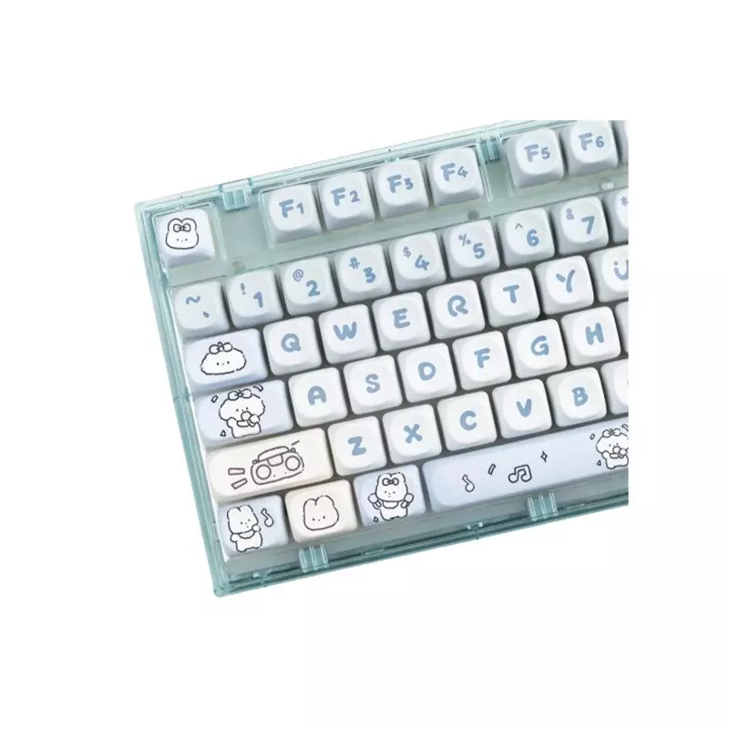 YUNZII Music Puppy Keyboard Keycap Set-1