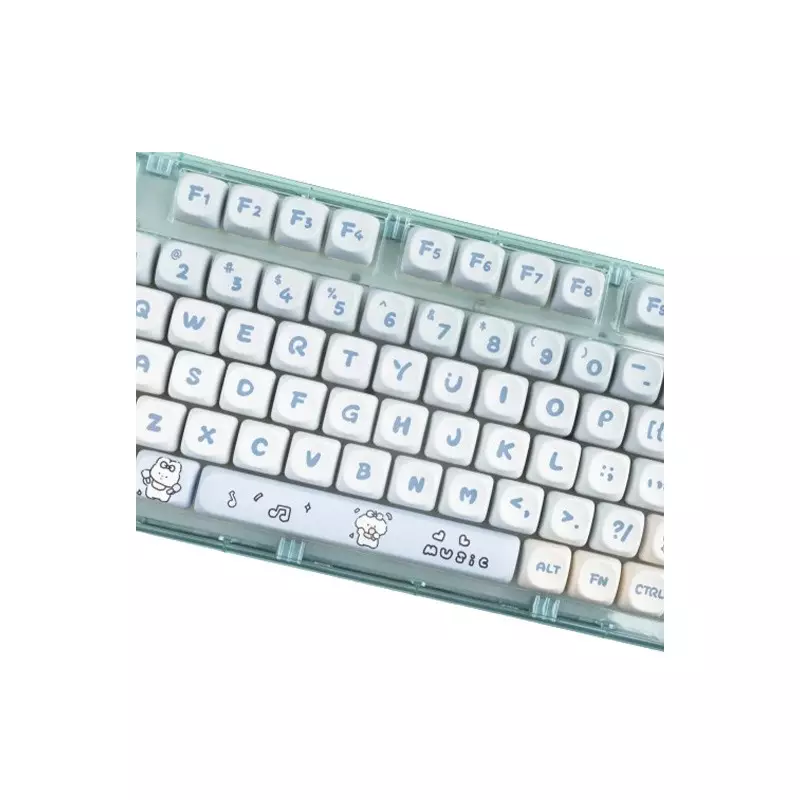 YUNZII Music Puppy Keyboard Keycap Set - 3