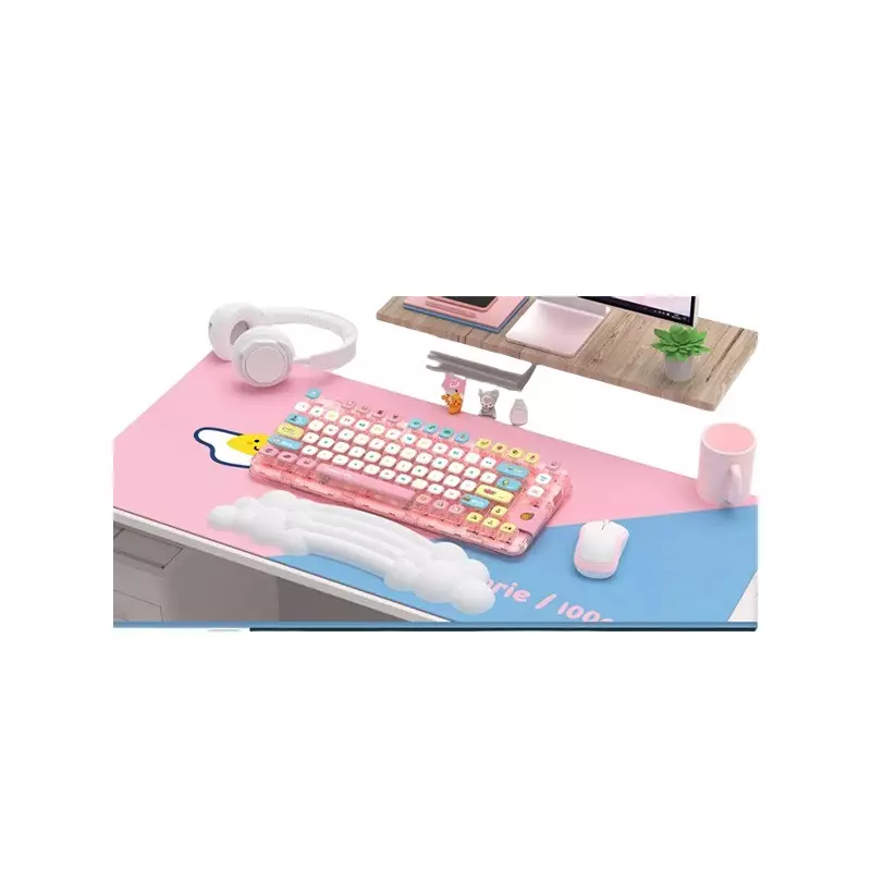 YUNZII Rainbow Cloud Keyboard Wrist Rest Pad - 3