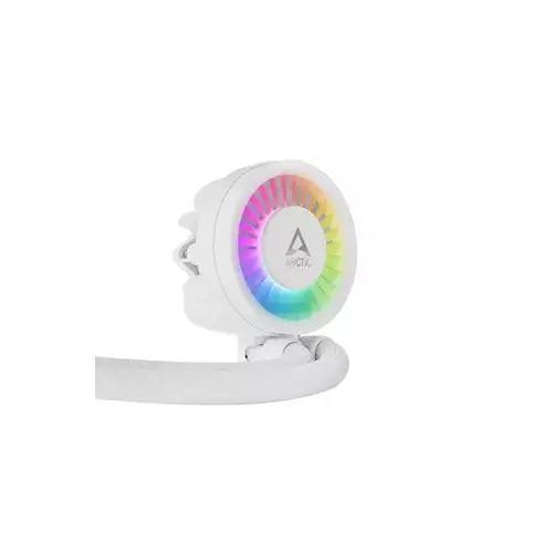 Arctic Liquid Freezer III 360MM ARGB AIO Liquid CPU Cooler (White) - 3