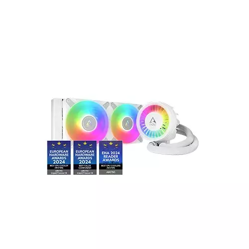 Arctic Liquid Freezer III 240MM Liquid CPU Cooler (White)