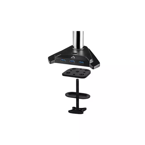 Arctic Z3 PRO Gen3 Desk Mount Triple Monitor with USB HUB Arm-gallery-3