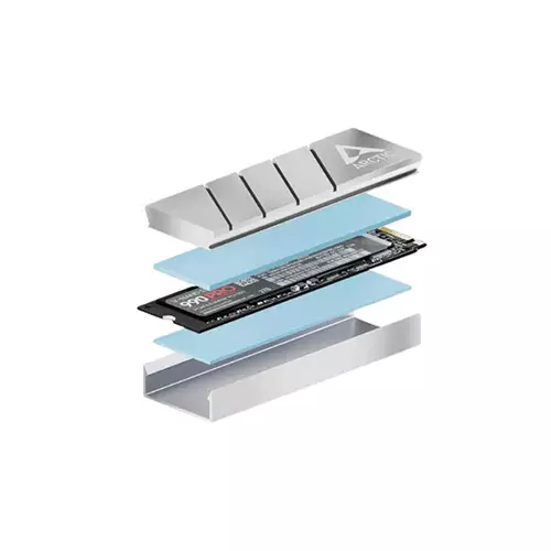 Arctic M2 Pro Aluminium M.2 Drives SSD Cooler - 2