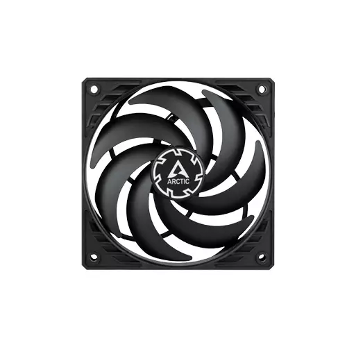 Arctic P12 Slim PWM PST 120mm (3 Pack) Cooling Case Fan (Black)-gallery-1