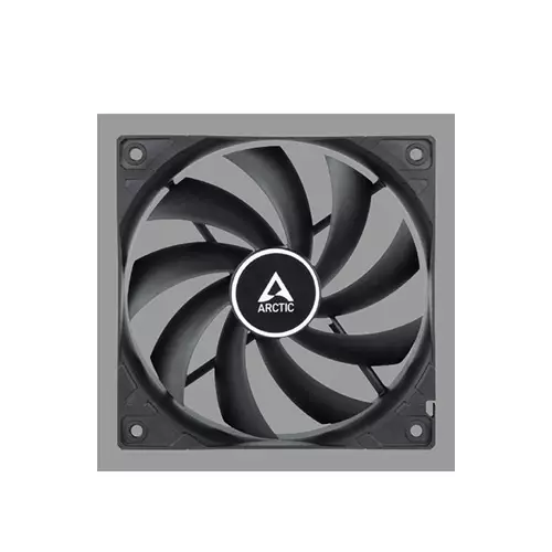 ARCTIC F12 PWM PST 120mm Quiet motor PC Case Fan (Black)
