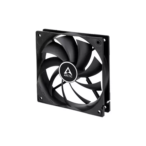 ARCTIC F12 PWM PST 120mm Quiet motor PC Case Fan (Black)-gallery-1