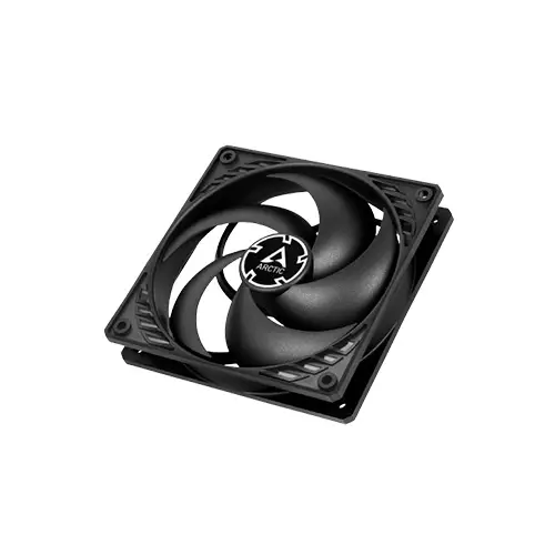 ARCTIC P12 Silent 120mm Low Noise Cooling Case Fan (Black)-gallery-1