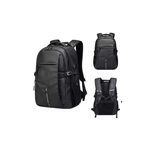 ARCTIC HUNTER B00388 Waterproof Light Large Capacity Black Backpack-1