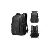 ARCTIC HUNTER B00388 Waterproof Light Large Capacity Black Backpack-1