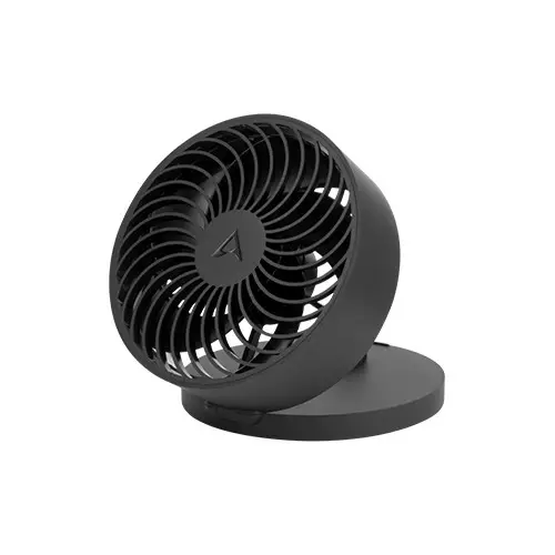 Arctic Summair Plus Rechargeable Foldable Table Fan (Black)
