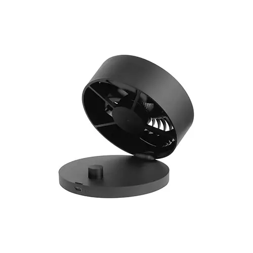 Arctic Summair Plus Rechargeable Foldable Table Fan (Black) - 2