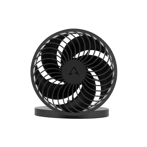 Arctic Summair Plus Rechargeable Foldable Table Fan (Black)-1