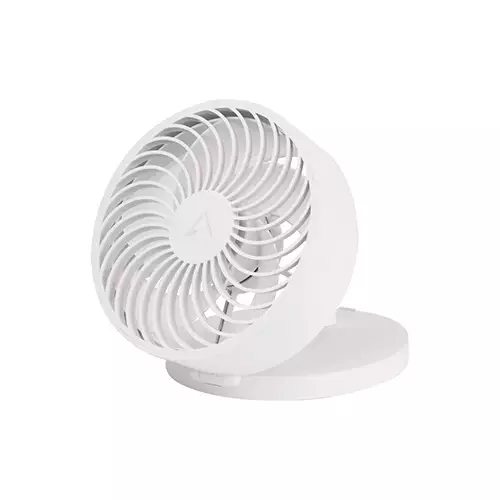 Arctic Summair Plus Rechargeable Foldable Table Fan (White)