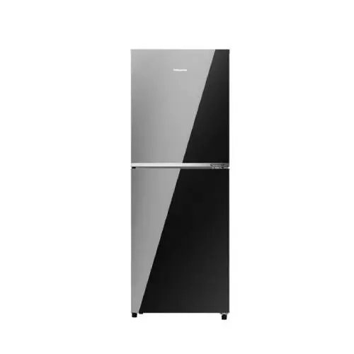 Hisense RT1G276NAMB/BD3 277L TMF Inverter Glass Door Refrigerator (Mirror Black)
