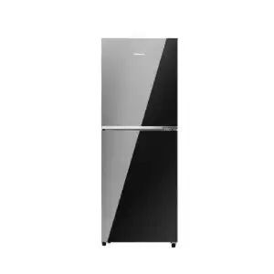 Hisense RT1G276NAMB/BD3 277L TMF Inverter Glass Door Refrigerator (Mirror Black)