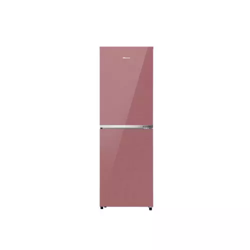 Hisense RB1G266NADR/BD3 270L BMF Inverter Glass Door Refrigerator (Dark Red)
