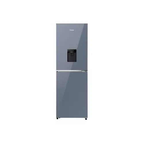 Hisense RB1G266NMBM/BD3 270L BMF Inverter Glass Door with Dispenser Refrigerator (Metro Blue)