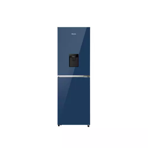 Hisense RB1G266NMRB 270L BMF Inverter Glass Door with Dispenser Refrigerator (Royal Blue)