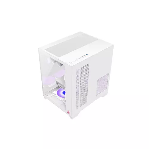 Monarch Mystery Box X5 Desktop Gaming Case (White)-gallery-3
