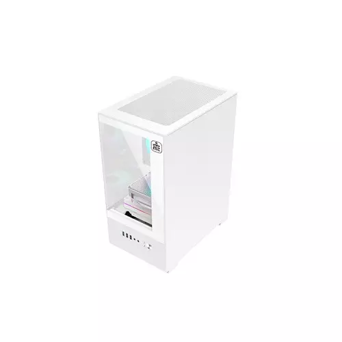 MONARCH ICE COOLER X5 ARGB Desktop Gaming Case (White)-gallery-3