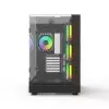 MONARCH AQUA X7 ARGB ATX Desktop Gaming Case (Black)-1