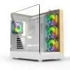 MONARCH AQUA X7 ARGB ATX Desktop Gaming Case (White)-1