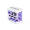 MONARCH INFINITY X10 ARGB ATX Desktop Gaming Case (White)-1