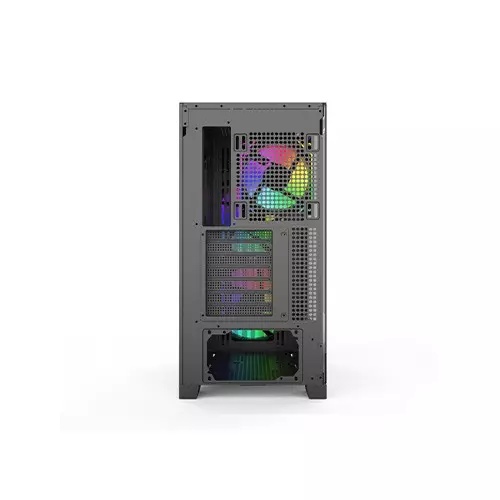 MONARCH M9 PRO MAX X3 ARGB ATX Mid-Tower Gaming Case with LCD Display-gallery-3