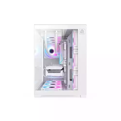 Monarch City Ranger X7 ARGB Mid-Tower ATX Desktop Case (white)