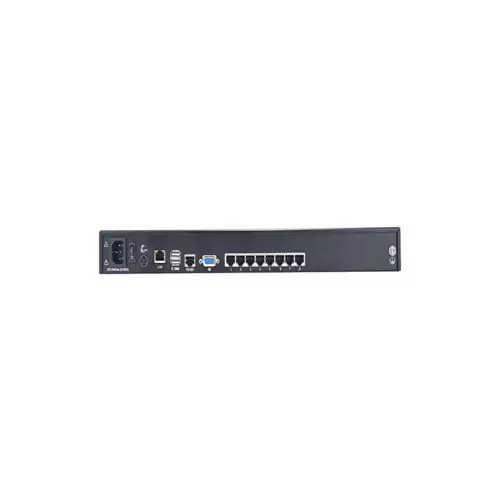 Safenet 8-Port TP KVM Switch Over IP with Short Depth 18.5" Widescreen LCD Panel-gallery-1