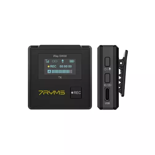 7RYMS iRAY DW30 Wireless 2.4G Dual-Channel Professional Microphone-gallery-1