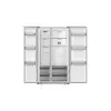 Hisense RS3G558NAB/BD3 580L Side by Side Multi airflow Frost Free Refrigerator (Premium black)-1