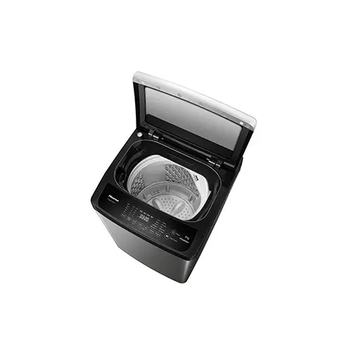 Hisense WTJA8012US/BD3 8 kg Top Load Washing Machine ( Premium Silver)-gallery-1