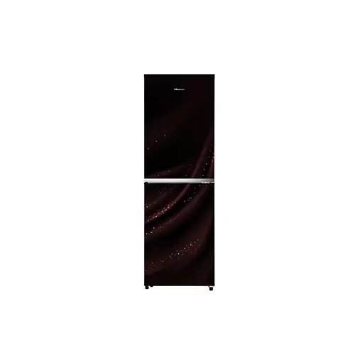Hisense RBDG266NA 270L BMF Glass Door Refrigerator (Avatar Red)