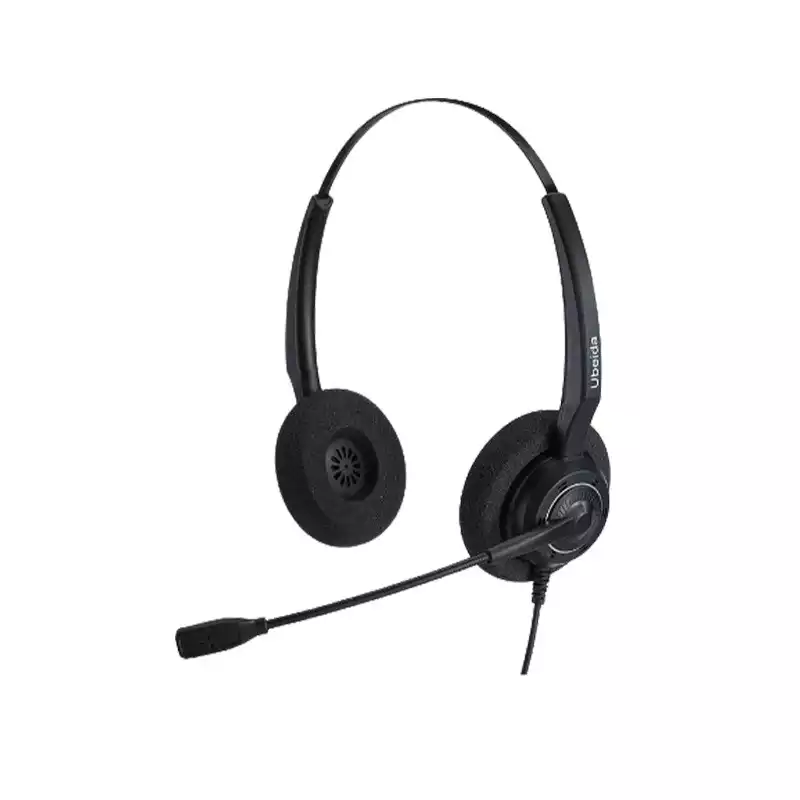 Inbertec UB200DU Duo Wired USB Noise Cancelling Headphone