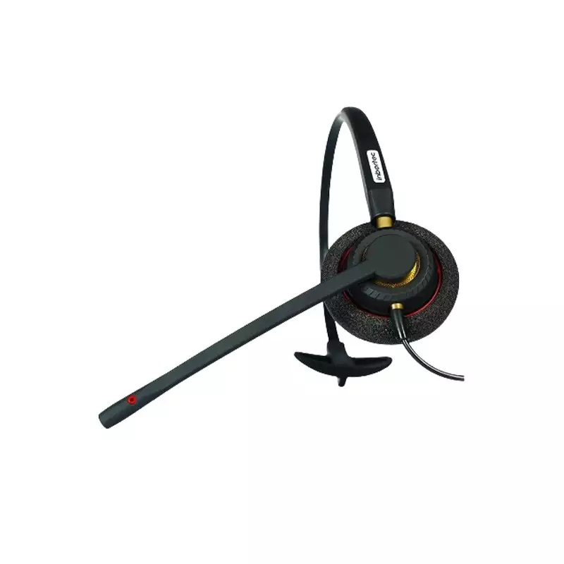 Inbertec UB800U Mono Wired USB Noise Cancelling Headphone-gallery-1