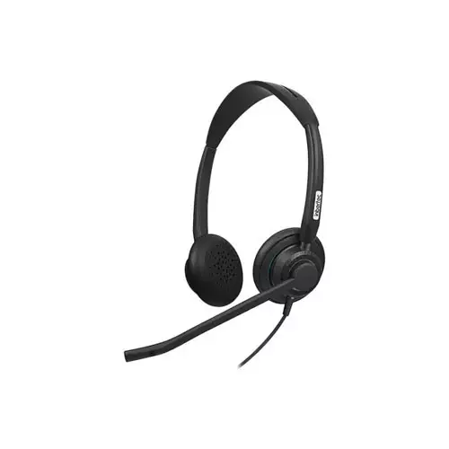 Inbertec UB815DM AI Noise Cancelling USB Wired Headphone