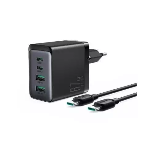 Joyroom JR-TCG02 GaN Ultra 4 in 1 67W Fast Charger With 100W Type-C Cable-gallery-1