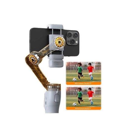 Hohem iSteady X3 Foldable Gimbal Stabilizer (Grey) - 1