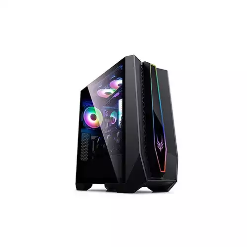 ARESZE 8704B E-ATX Mid-Tower RGB Gaming Case