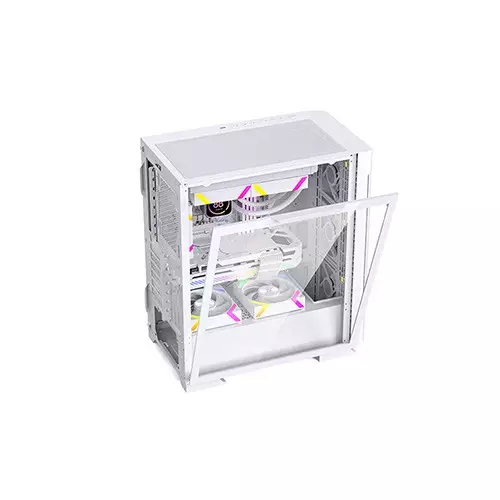 ARESZE KT02W E-ATX Mid-Tower Desktop Gaming Case-gallery-1