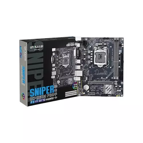 UNIKA UN-H61M Pro Sniper DDR3 3rd Gen Micro ATX Motherboard