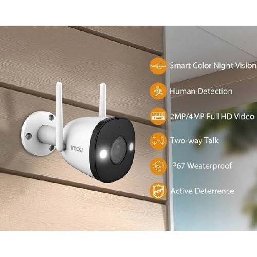 Imou Bullet 2E Pro 3MP Wi-Fi Smart Camera - 2