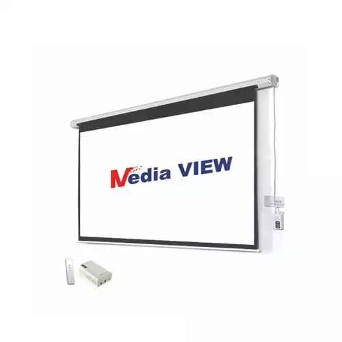 Mediaview Electric Remote Projector Screen 70″ X 70″