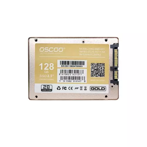 OSCOO OS003 128GB GOLD SATA SSD - Gold - 1